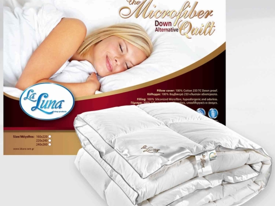 Πάπλωμα Μicrofiber La Luna Υπέρδιπλο 220x240cm Microfiber