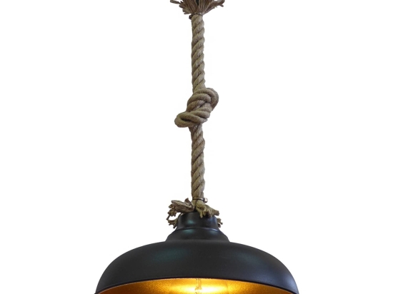 Φωτιστικό Lm - 300 Rope 1L 31-0950 Heronia Σχοινί,Μέταλλο