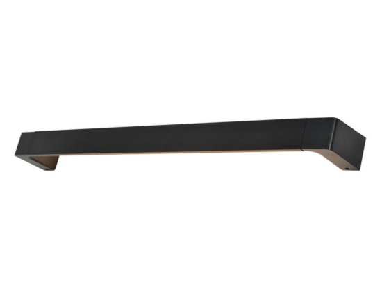 Πλαφονιέρα ZD810418LEDBK Black Αλουμίνιο