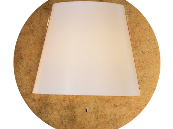 Πλαφονιέρα - Απλίκα  Με Βάση Από Mdf ZM165LEDWG Gold Mdf,Μέταλλο