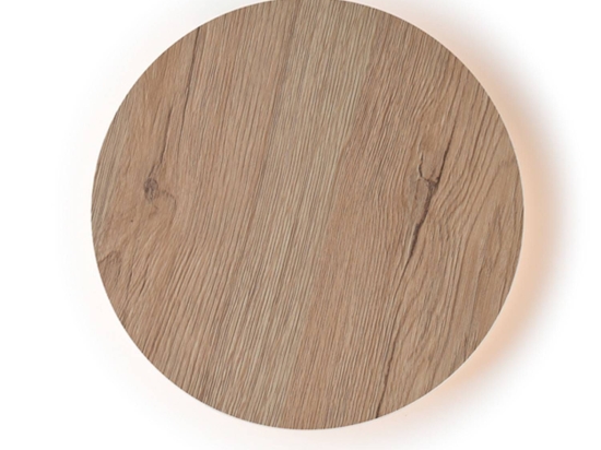 Φωτιστικό Τοίχου Με Mdf ZM1710LEDWLW Natural Mdf,Μέταλλο