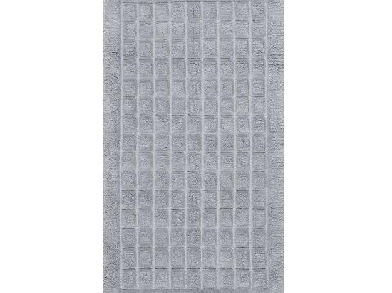 Ταπέτο Μπάνιου Aegean-19 Light Grey Nef-Nef 70X120 70x120cm 100% Βαμβάκι
