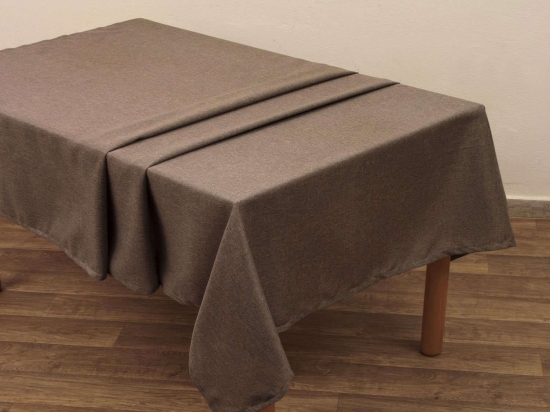 Καρέ Half Panama Ίζι Σοκολά Viopros 85X85 85x85cm Πολυέστερ