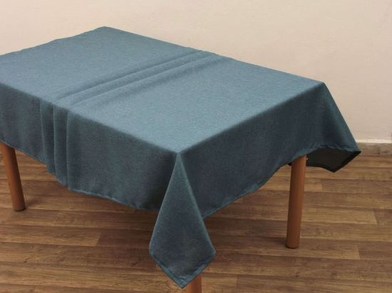 Καρέ Half Panama Ίζι Πετρόλ Viopros 85X85 85x85cm Πολυέστερ