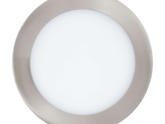 Φωτιστικό Σποτ Χωνευτό Led 32754 1200lm 2700-6500K Silver Fueva-C Eglo Στρόγγυλο Μέταλλο,Πλαστικό