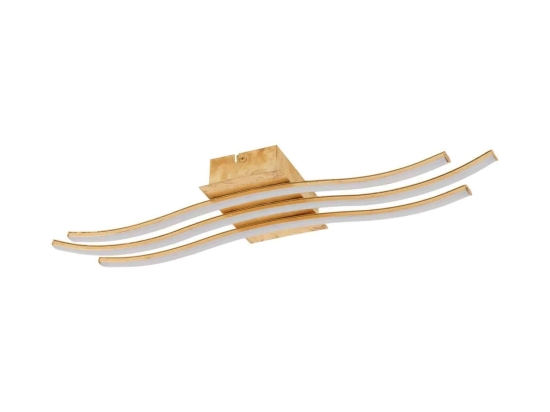 Φωτιστικό Οροφής - Πλαφονιέρα Led 97743 Gold Miraflores Eglo Αλουμίνιο