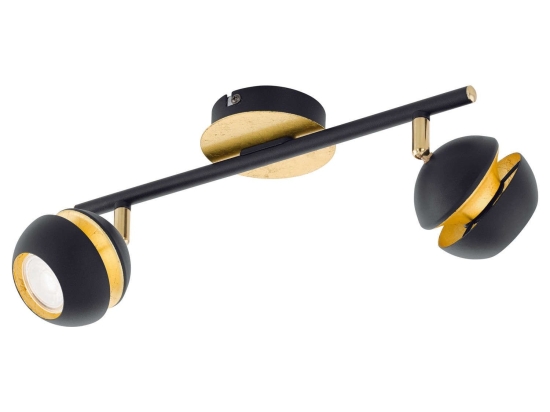 Φωτιστικό Σποτ Led 95483 Black - Gold Nocito Eglo Μέταλλο