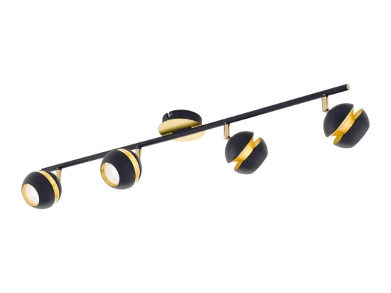 Φωτιστικό Σποτ Led 95485 Black - Gold Nocito Eglo Μέταλλο