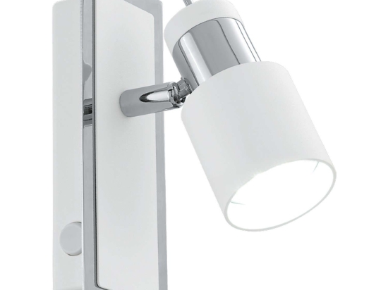 Φωτιστικό Τοίχου - Απλίκα Led 92084 White Davida Eglo Μέταλλο