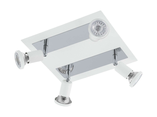 Φωτιστικό Σποτ Led 94962 White Sarria Eglo Μέταλλο