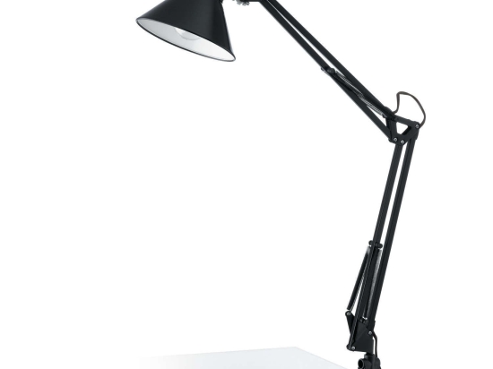 Φωτιστικό Γραφείου Με Κλιπ 90873 Black Firmo Eglo