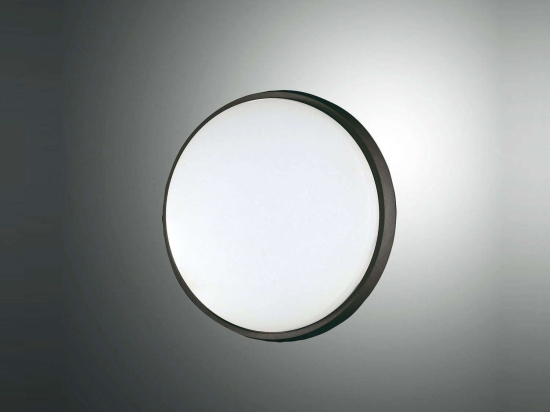 Φωτιστικό Οροφής - Τοίχου Led 10W Olly 3315-69-101 Black Fabas Luce Αλουμίνιο
