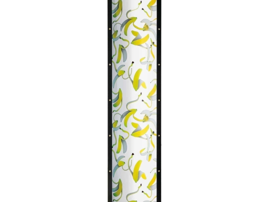 Φωτιστικό Δαπέδου Tube XL Bananas Slamp Αλουμίνιο,Πολυπροπυλένιο