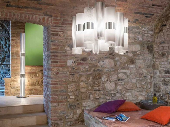 Φωτιστικό Οροφής La Lollo M White Slamp Αλουμίνιο,Πολυπροπυλένιο