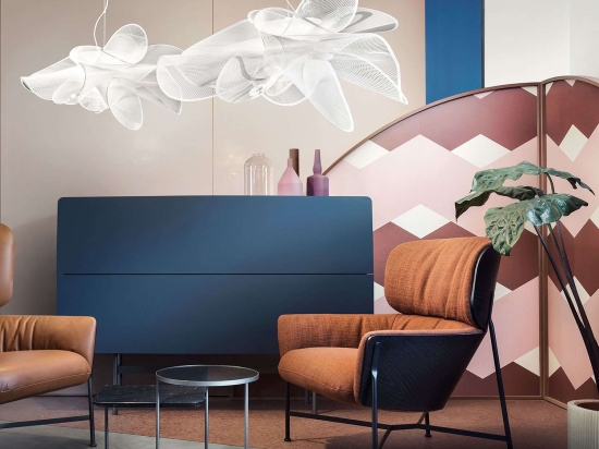 Φωτιστικό Οροφής Led La Belle Etoile Large White Slamp Αλουμίνιο,Πολυπροπυλένιο