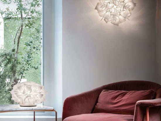 Φωτιστικό Οροφής - Πλαφονιέρα 2xE27 Veli Medium Couture Slamp Αλουμίνιο,Πολυπροπυλένιο