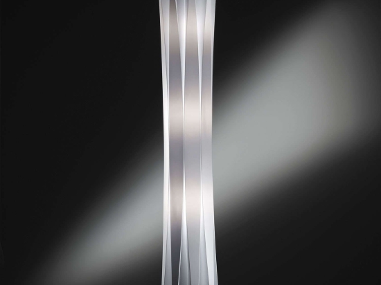 Φωτιστικό Δαπέδου Bach XXL White Slamp Αλουμίνιο,Πολυπροπυλένιο