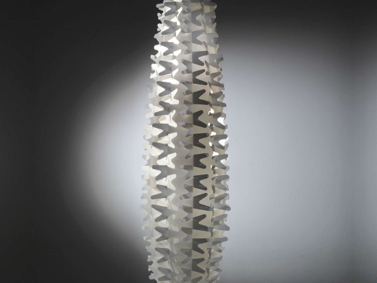 Φωτιστικό Δαπέδου Cactus XXL Gold Slamp Aluminium, Polypropylene