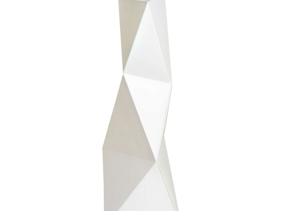 Φωτιστικό Δαπέδου Diamond M White Slamp Αλουμίνιο,Πολυπροπυλένιο