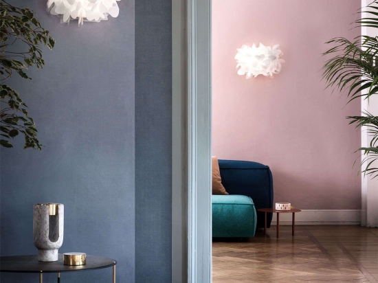 Φωτιστικό Τοίχου - Απλίκα Clizia Mini Mama Non Mama Slamp Αλουμίνιο,Πολυπροπυλένιο