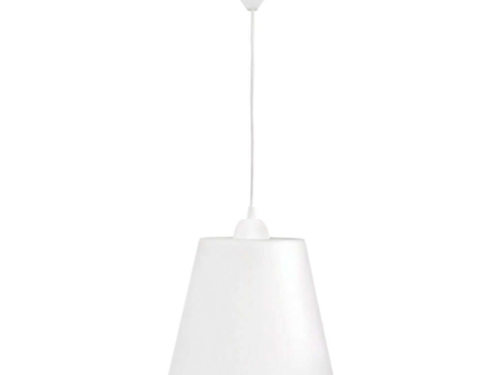 Φωτιστικό Οροφής Fun-03 White 1/L 31-0012 Conos Heronia Πλαστικό