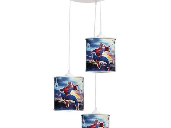 Φωτιστικό Οροφής Παιδικό Kid/3L Pendel Boy-Α- 36-0003 Heronia Πλαστικό