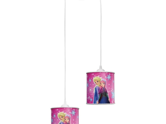 Φωτιστικό Οροφής Παιδικό Kid/2L Pendel Girl-Α- 36-0017 Heronia Πλαστικό
