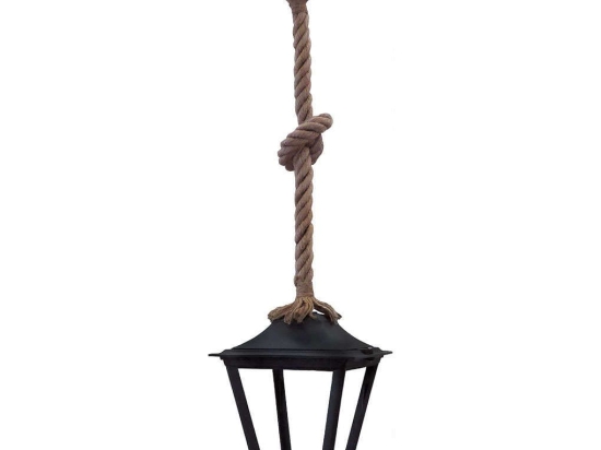 Φωτιστικό Οροφής LP-352Κ Rope UT-Black 31-0970 Heronia