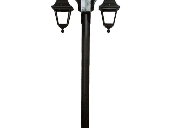Φωτιστικό Δαπέδου LP-511ΕΒ 2/L Black 100cm 10-0166 Heronia