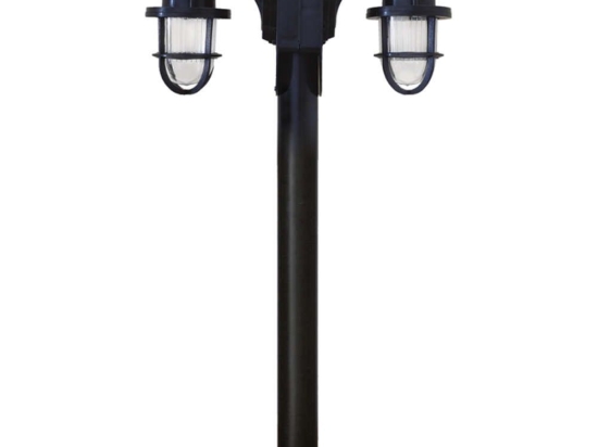 Φωτιστικό Δαπέδου SLP-500ΕΒ 2/L Black 110cm 10-0332 Heronia