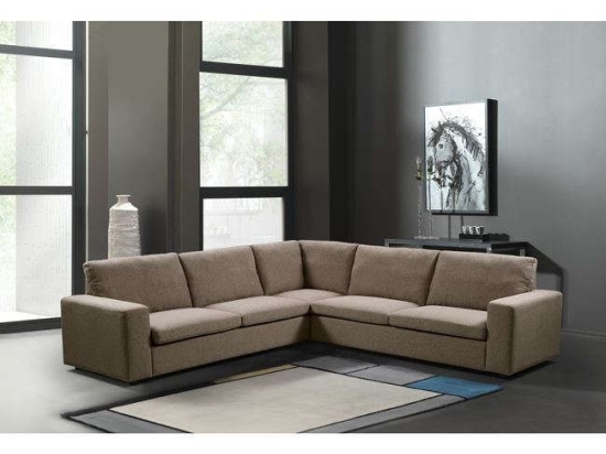 Καναπές Γωνία Πολυμορφικός Pacific Ε9685,2 Brown Ξύλο,Ύφασμα