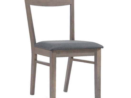 Καρέκλα Ringo Smoke Beech Ε806,1 Grey Σετ 2τμχ Ξύλο,Ύφασμα