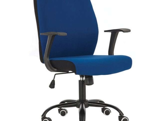 Πολυθρόνα Γραφείου BF3900 ΕΟ524,2M Black- Blue