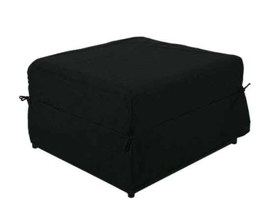 Σκαμπώ-Κρεβάτι Logan Ε9597,10 Black 72x65x42cm Μέταλλο,Ύφασμα