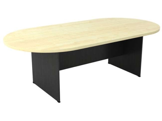Τραπέζι Συνεδρίου -Α Oval ΕΟ123,2New Dark Grey-Beech