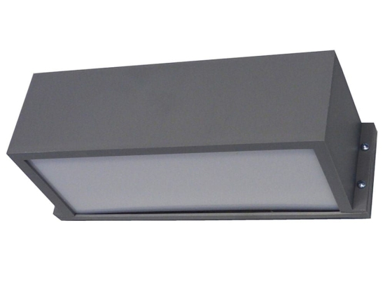 Φωτιστικό Τοίχου - Απλίκα Εξωτερικού SLP-50B Grey 13-0106 Heronia