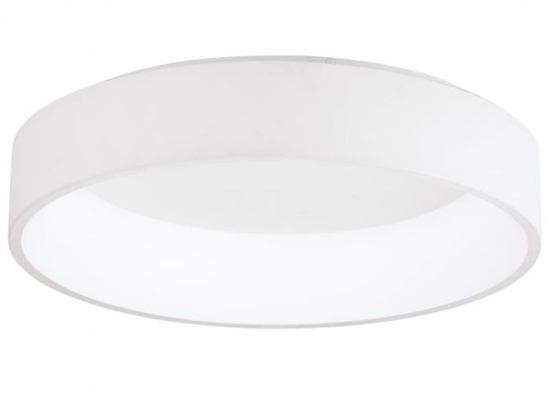 Φωτιστικό Οροφής - Πλαφονιέρα 39287 Marghera Led Ø595 White Eglo Μέταλλο,Πλαστικό