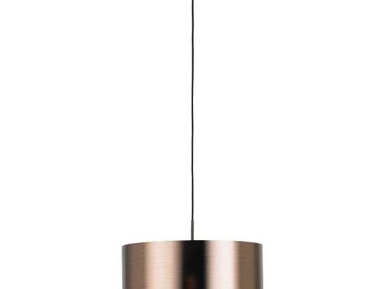 Φωτιστικό Οροφής 39356 Saganto E27/1 Ø450 Bronze-Brown Eglo Μέταλλο,Πλαστικό