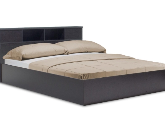 Κρεβάτι OLYMPUS pakoworld χρώμα wenge 160x200εκ