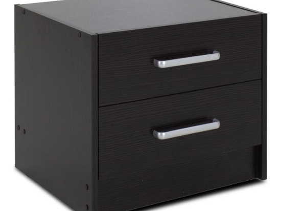 Κομοδίνο OLYMPUS pakoworld χρώμα wenge 47,5x40,5x40,5εκ.