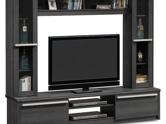Σύνθετο σαλονιού Chico TV pakoworld χρώμα embony oak 180.5x40x158εκ