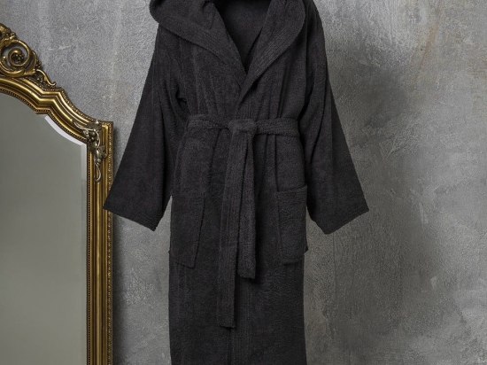 Μπουρνούζι Liberty Black Melinen