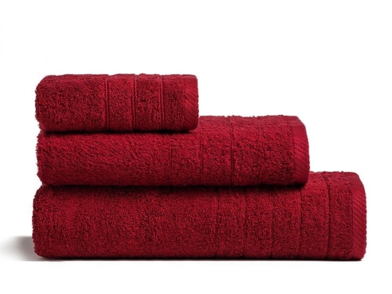 Πετσέτα Fresca Bordeaux Melinen Σώματος 70x140cm 100% Βαμβάκι