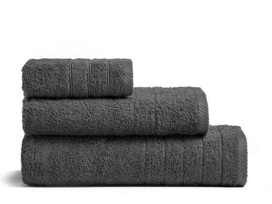 Πετσέτα Fresca Dark Grey Melinen Προσώπου 50x90cm 100% Βαμβάκι