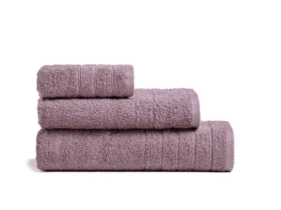 Πετσέτα Fresca Grey Lilac Melinen Χεριών 30x50cm 100% Βαμβάκι