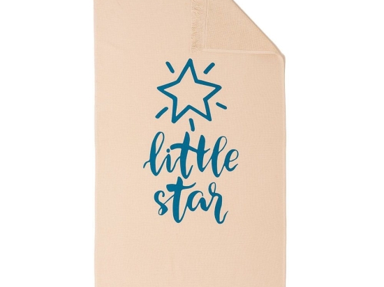 Πετσέτα Θαλάσσης Παιδική Star Beige Melinen Θαλάσσης 100% Βαμβάκι
