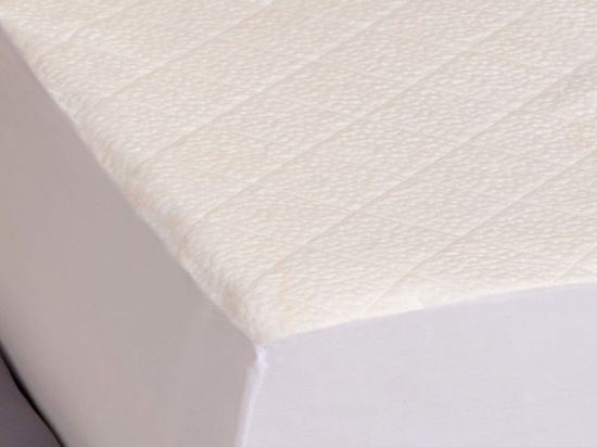 Προστατευτικό Στρώματος Bamboo Jacquard Αδιάβροχο White Melinen Ημίδιπλο 120x240cm Bamboo-Πολυέστερ