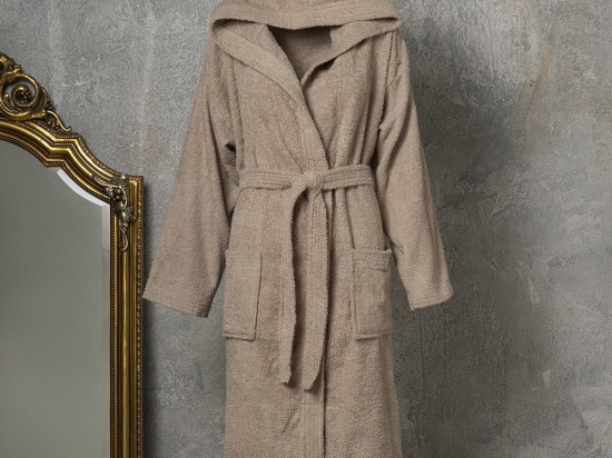 Μπουρνούζι Liberty Beige Melinen