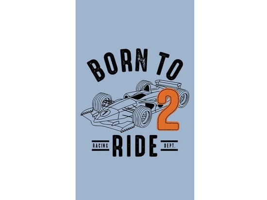 Πετσέτα Θαλάσσης Παιδική Race Car Light Blue Melinen Θαλάσσης 75x150cm Πολυέστερ