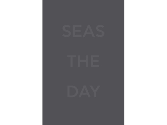 Πετσέτα Θαλάσσης Seas The Day Grey Melinen Θαλάσσης 86x160cm 100% Βαμβάκι